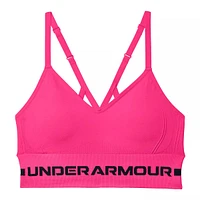 Under Armour Women's Training Seamless Low Long Heather Sports Bra