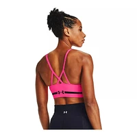 Under Armour Women's Training Seamless Low Long Heather Sports Bra