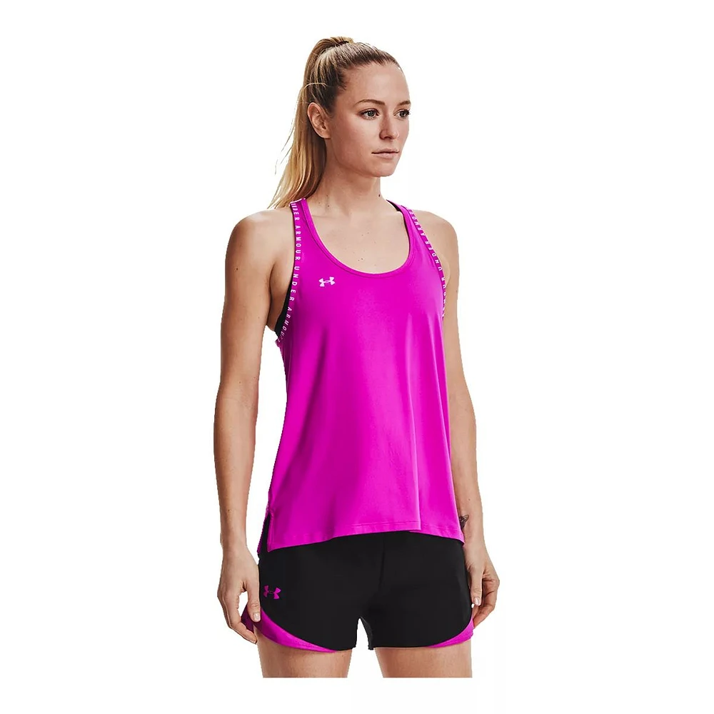 Under Armour Women's Knockout Tank Top, Sleeveless, Sports