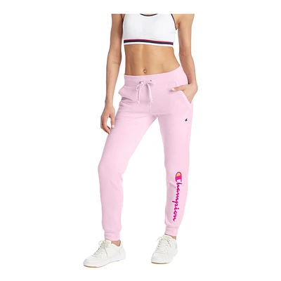 Champion Women's Sportswear Powerblend Graphic Jogger Pants