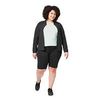 Push FWD Women's Plus Minimal Recycled Bomber