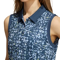 adidas Golf Women's Ultimate365 Sleeveless Polo Tank