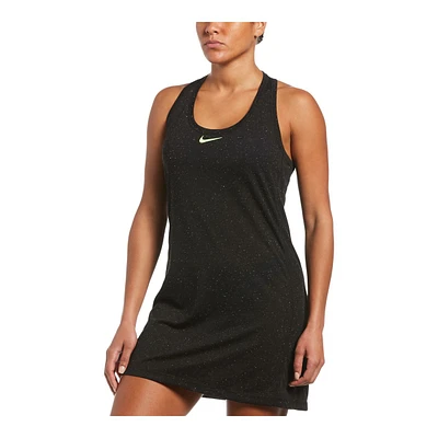 Nike Women's Racerback Cover Up Long Tank Dress