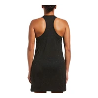 Nike Women's Racerback Cover Up Long Tank Dress