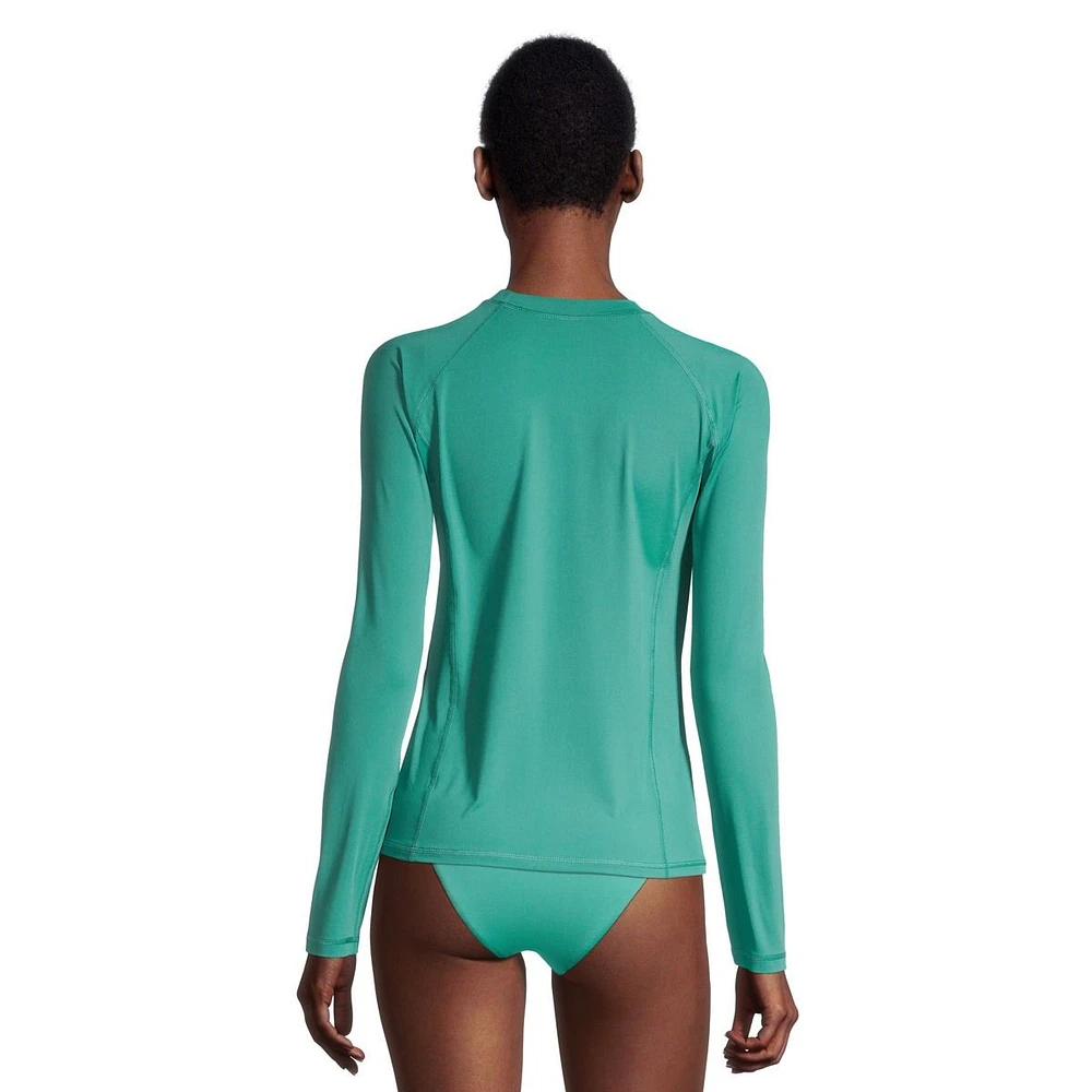 Ripzone Women's SL Solid Long Sleeve Rashguard