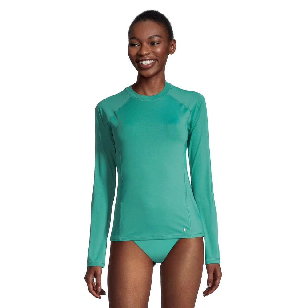 Ripzone Women's SL Solid Long Sleeve Rashguard