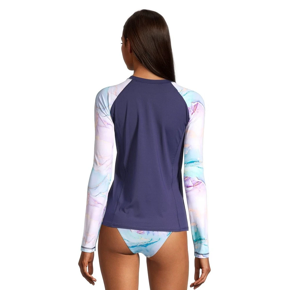 Ripzone Women's SL Solid Long Sleeve Rashguard