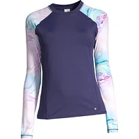 Ripzone Women's SL Solid Long Sleeve Rashguard