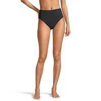 Ripzone Women's SL High Waisted Swimsuit Bikini Bottom, Beach