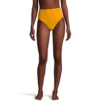 Ripzone Women's SL High Waisted Swimsuit Bikini Bottom, Beach