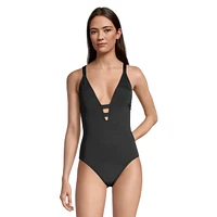 Ripzone Women's Strappy One Piece Swimsuit/Bathing Suit, Beach