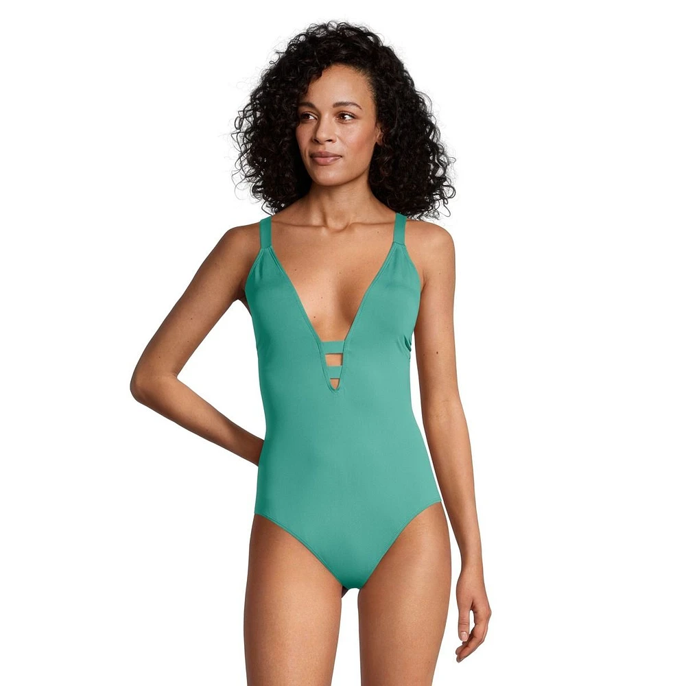 Ripzone Women's Strappy One Piece Swimsuit/Bathing Suit, Beach