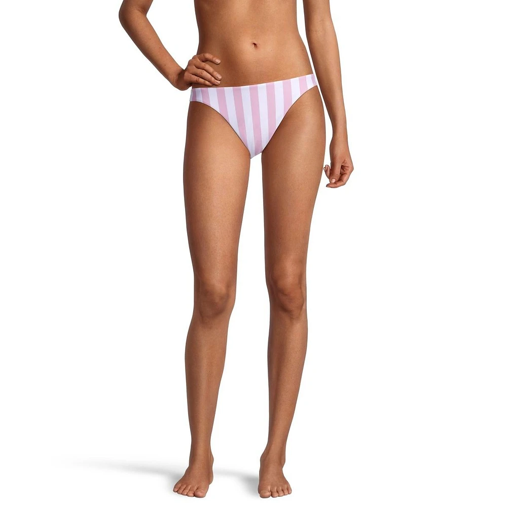 Ripzone Women's Stripe Swimsuit Bikini Bottom, Beach