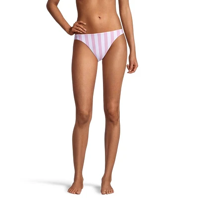 Ripzone Women's Stripe Swimsuit Bikini Bottom, Beach