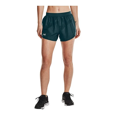 Under Armour Women's Run Fly-By 2.0 Printed Shorts