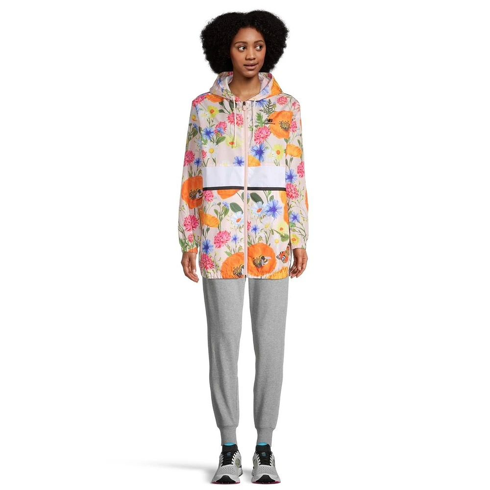 New Balance Women's Super Bloom All Over Print Jacket