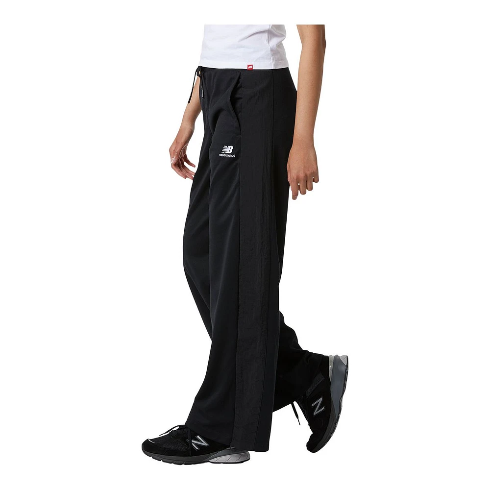 New Balance Women's Athletics Sweatpants, Relaxed Fit, High Rise, Wide Leg