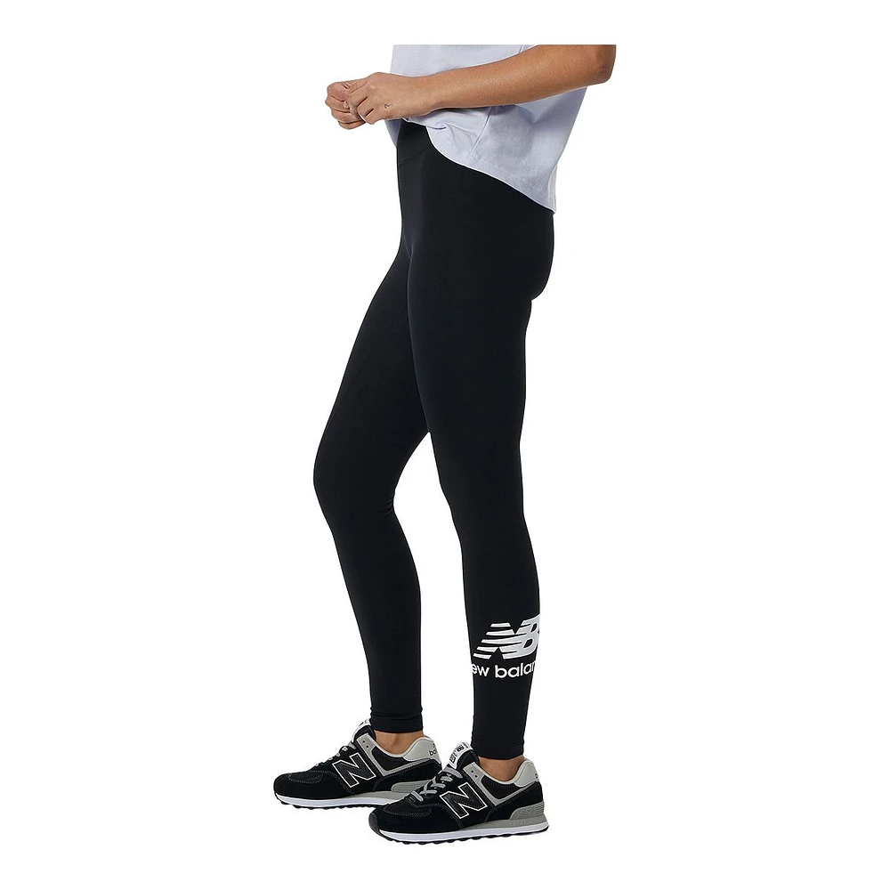 New Balance Women's Essentials Stacked Logo Leggings