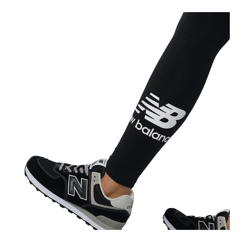 New Balance Women's Essentials Stacked Logo Leggings