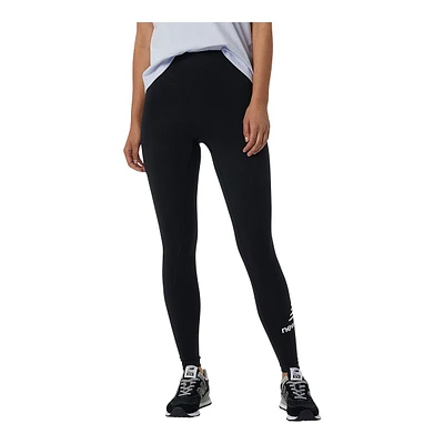 New Balance Women's Essentials Stacked Logo Leggings