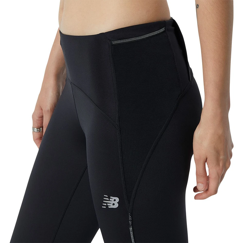 New Balance Women's Plus Run Impact Crop Tights