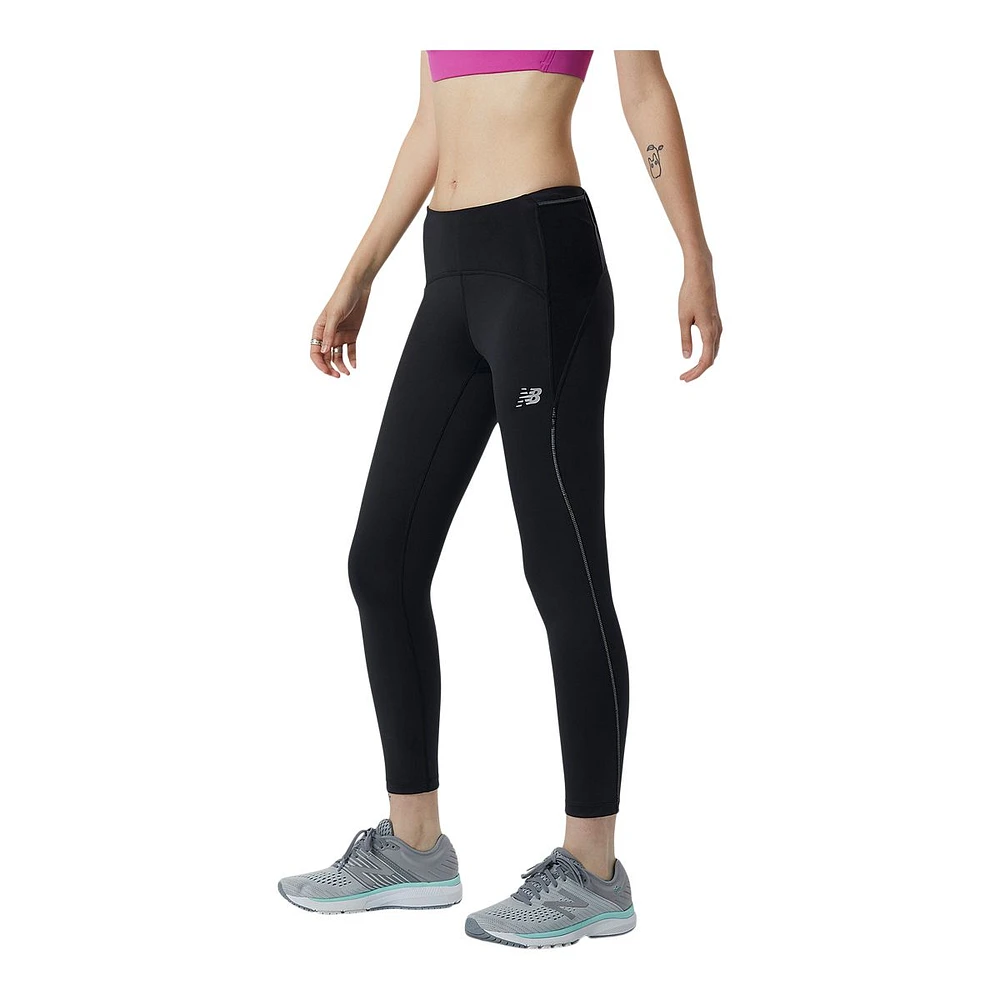 New Balance Women's Plus Run Impact Crop Tights