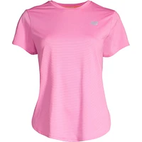 New Balance Women's Run Accelerate Running T Shirt, Relaxed Fit, Quick-Dry