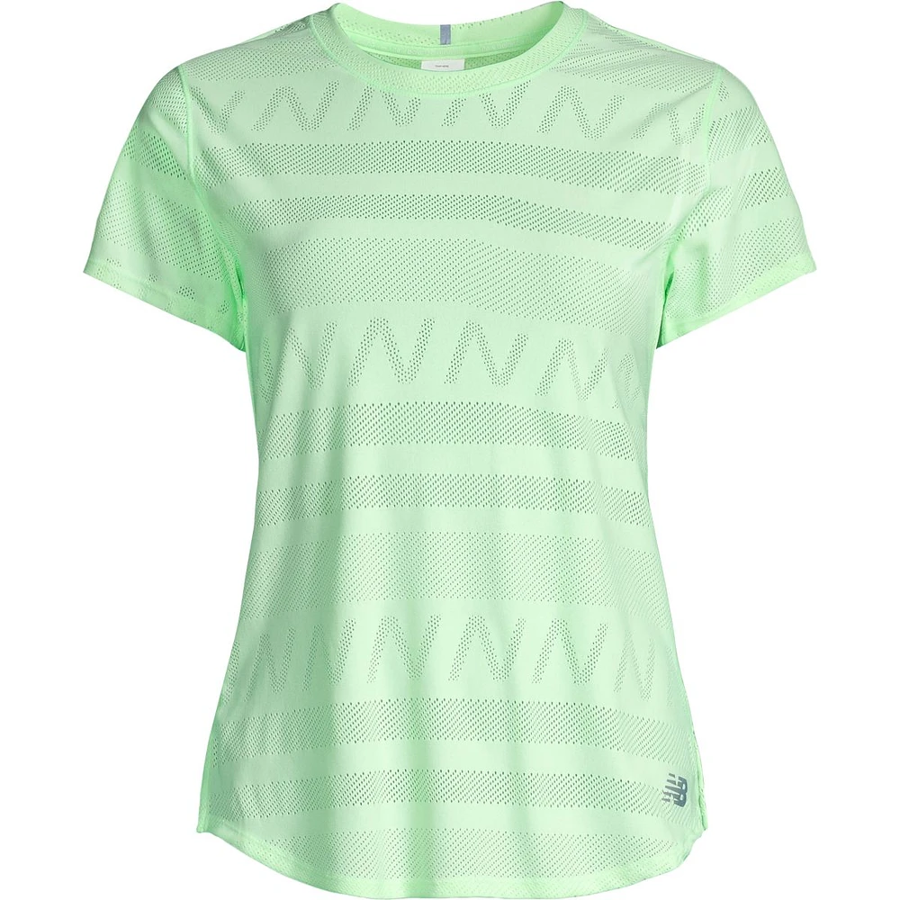 New Balance Women's Run Q Speed Jacquard T Shirt