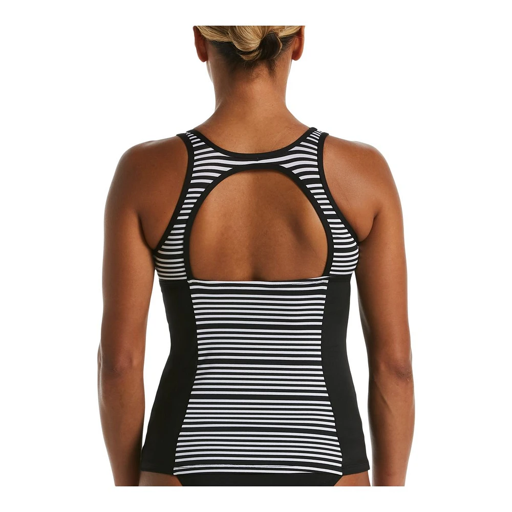 Nike Women's Keyhole Back Tankini Top