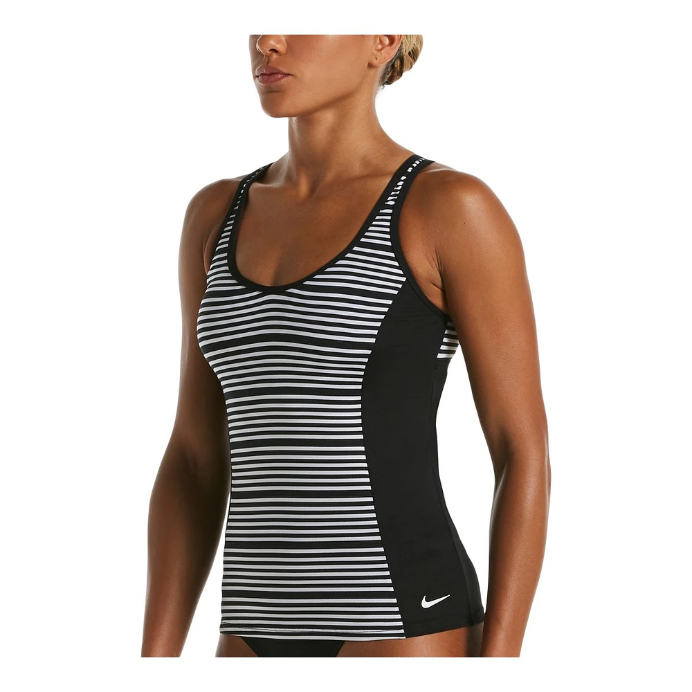 Nike Women's Keyhole Back Tankini Top