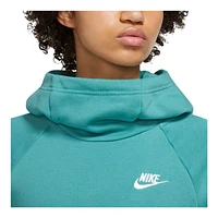 Nike Women's Essential Funnel-Neck Pullover Hoodie, Fleece, Kangaroo Pocket