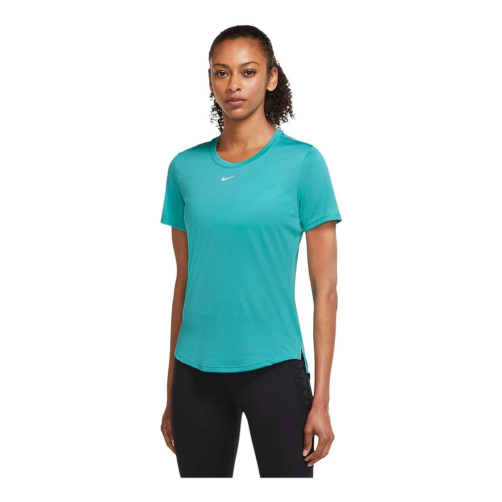 Nike Women's One Standard T Shirt, Dri-FIT