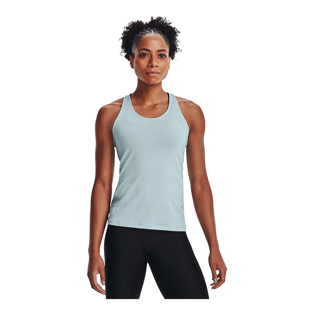 Under Armour Women's HeatGear© Racer Tank Top, Sleeveless, Sports