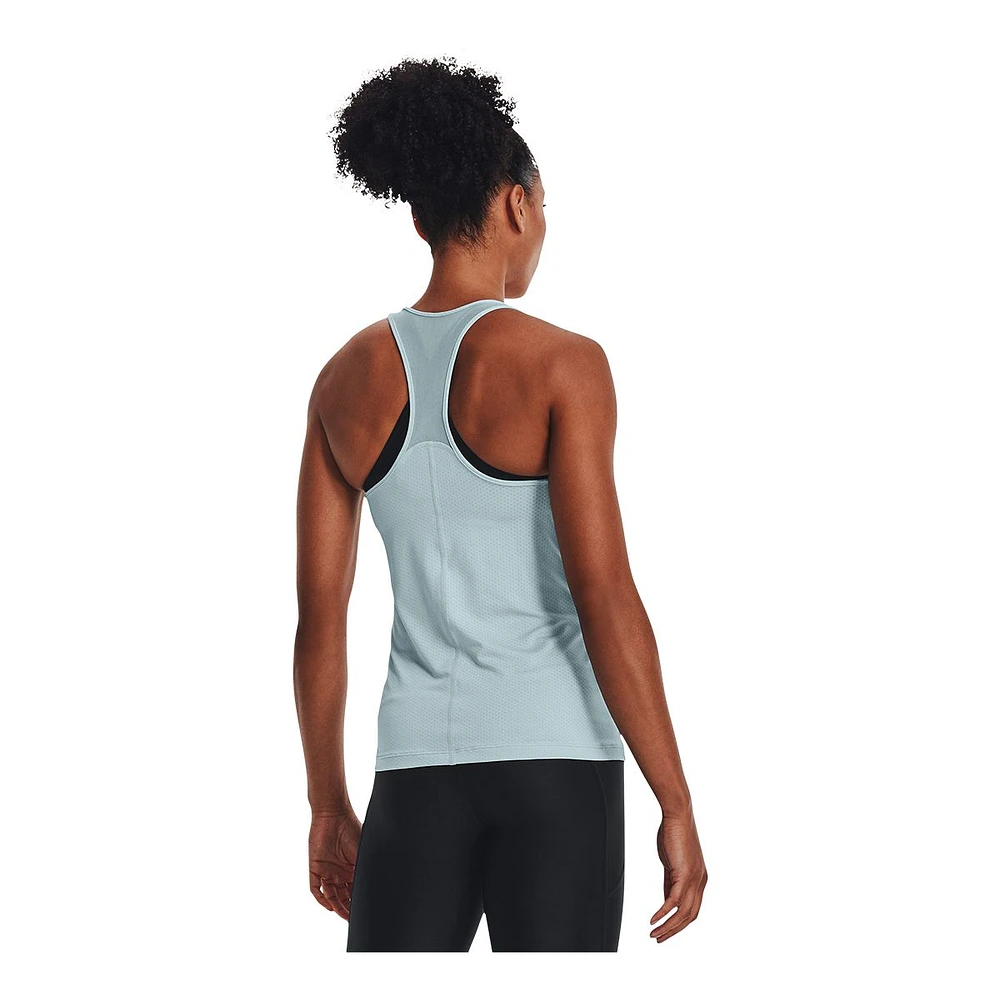 Under Armour Women's HeatGear© Racer Tank Top, Sleeveless, Sports