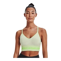 Under Armour Women's Training Seamless Low Long Heather Sports Bra