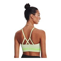 Under Armour Women's Training Seamless Low Long Heather Sports Bra