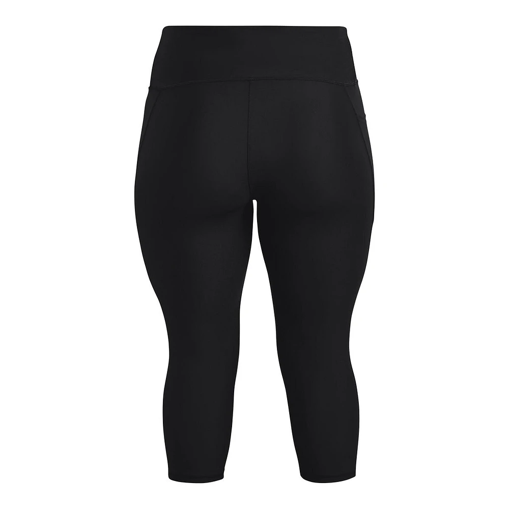 Under Armour Women's Plus HeatGear© High Rise Capri Tights