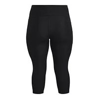 Under Armour Women's Plus HeatGear© High Rise Capri Tights