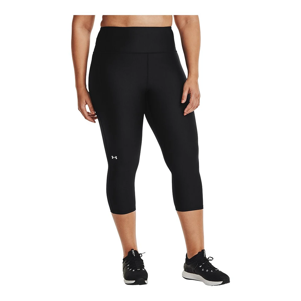 Under Armour Women's Plus HeatGear© High Rise Capri Tights