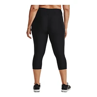 Under Armour Women's Plus HeatGear© High Rise Capri Tights