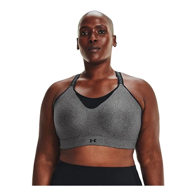 Under Armour Women's Infinity Plus Sports Bra, High Impact, Padded