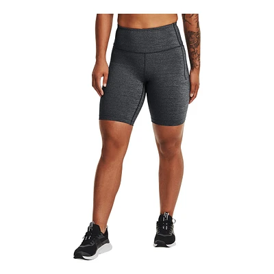 Under Armour Women's Meridian Heather Bike Shorts