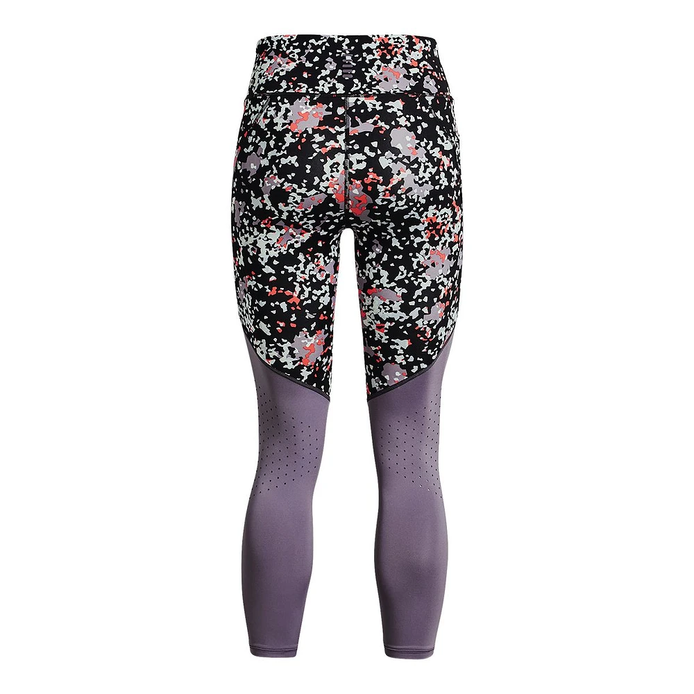 Under Armour Women's Run Fly Fast 3.0 Print Ankle Tights