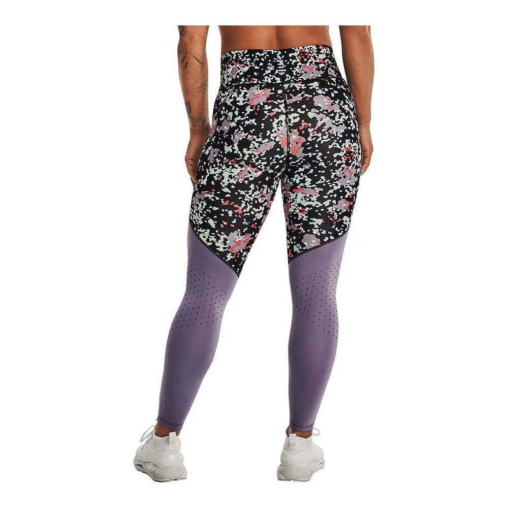 Under Armour Women's Run Fly Fast 3.0 Print Ankle Tights