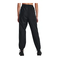 Under Armour Women's Rush Woven Pants, Training, Loose Fit, Lightweight