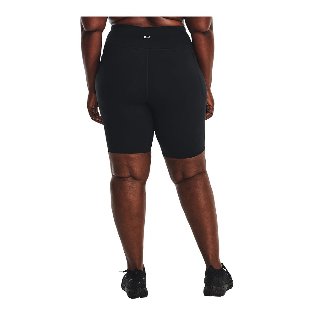 Under Armour Women's Plus Meridian Bike Shorts