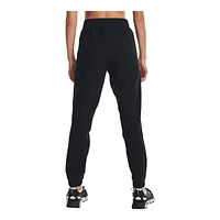 Under Armour Women's Unstoppable Cargo Woven Pants, Training, Loose Fit, Stretch