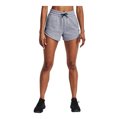 Under Armour Women's Project Rock Fleece Shorts