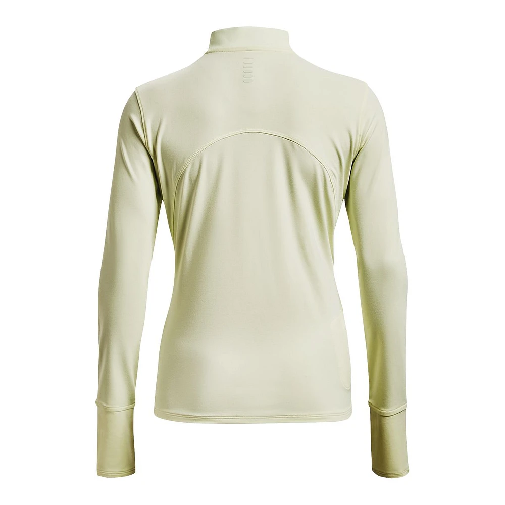 Under Armour Women's Run Qualifier Long Sleeve Half Zip Shirt