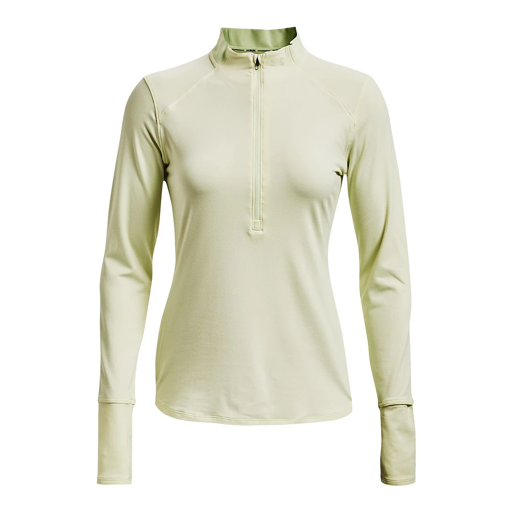 Under Armour Women's Run Qualifier Long Sleeve Half Zip Shirt